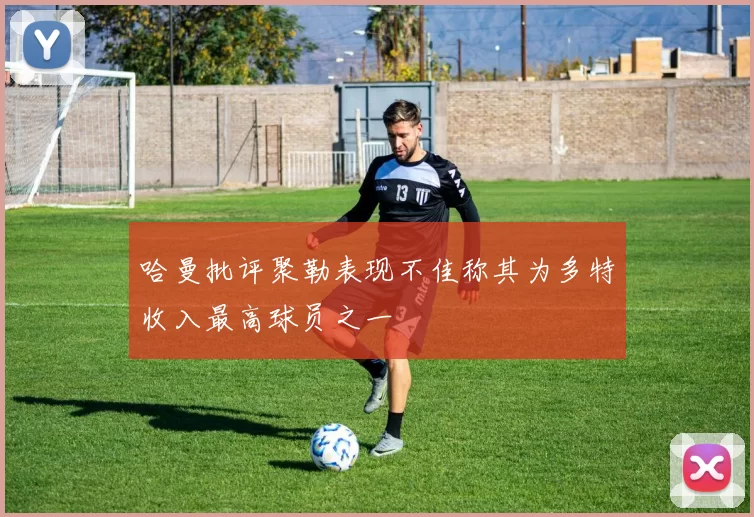 哈曼批评聚勒表现不佳称其为多特收入最高球员之一