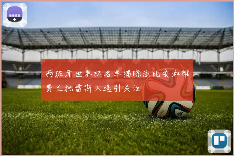 西班牙世界杯名单揭晓法比安加维费兰托雷斯入选引关注